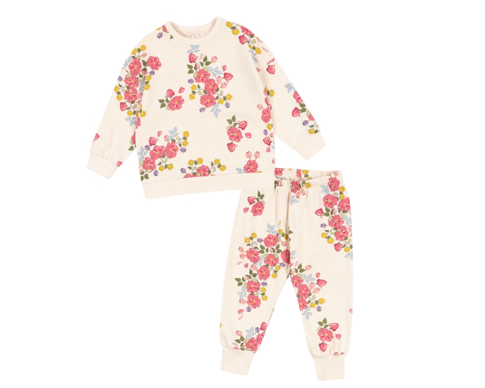 Loupy Lou Sweat Set - Fleuri