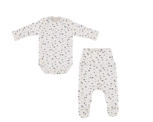 Morgan Onesie and Legging Set - Twilight Print