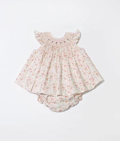 Mini Aletas Dress with Bloomers, Romantic Rosa