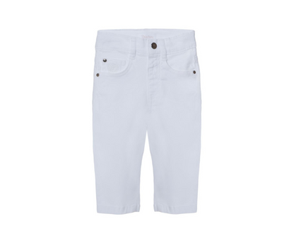 White Twill Pants