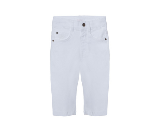 White Twill Pants