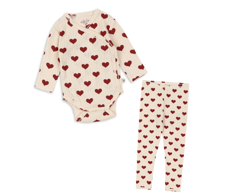 Minnie Newborn Pointelle Set - Amour Rogue