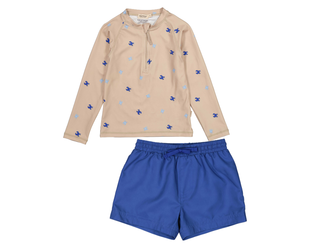 Swiggo Shorts and Swian Tee Set - Crab