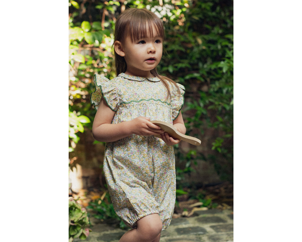 Gilda Romper - Liberty Betsy Ann Lemon