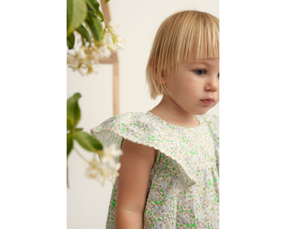 Bright Floral Baby Dress