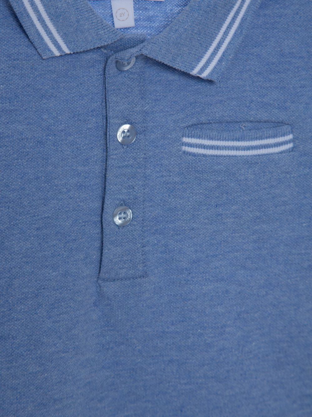 Indigo Blue Jersey Polo