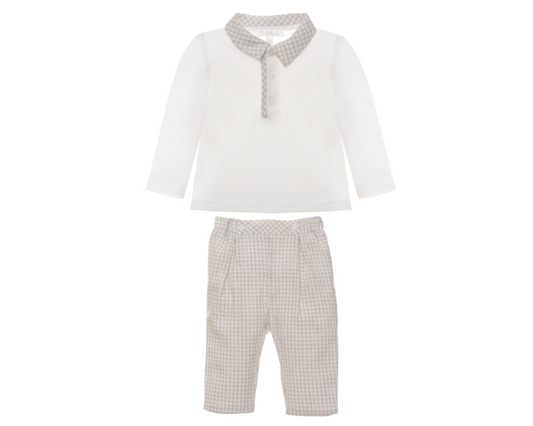 Polo Checkered Set