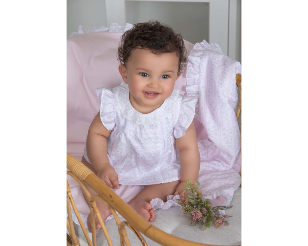 Delicate Pink Baby Set