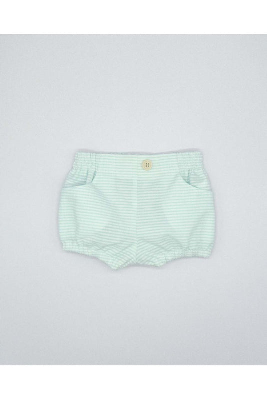 Striped Blue Bloomer Shorts