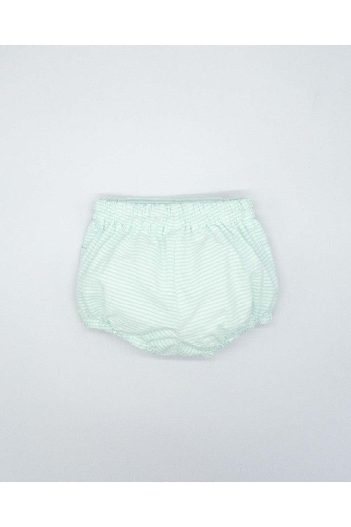 Striped Blue Bloomer Shorts