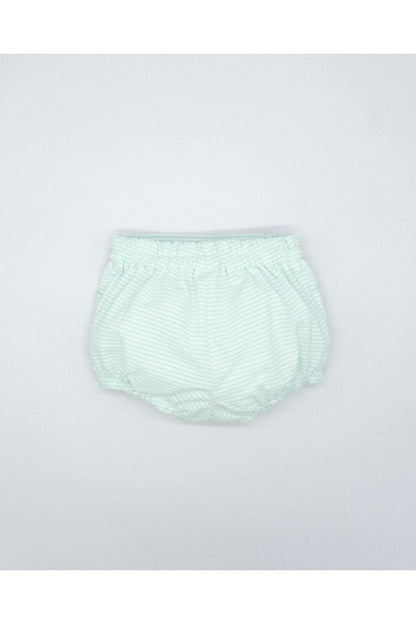 Striped Blue Bloomer Shorts