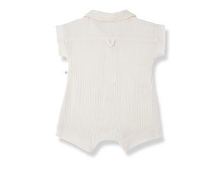 Vittorio Romper - Ecru