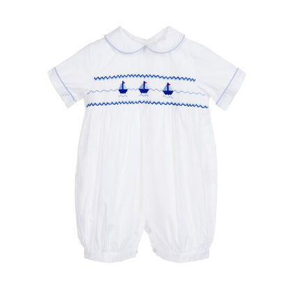 George Smocked Romper