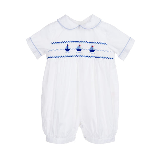 George Smocked Romper