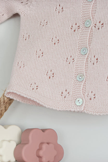 Pink Bali Reversible Knit Bloomer Set