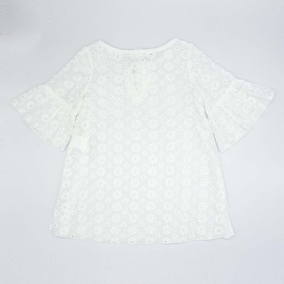 Embroidered Eyelet Cover Up Dress