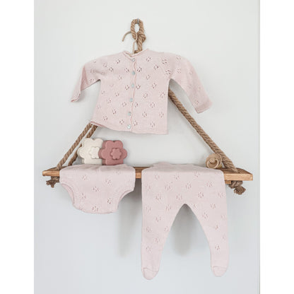 Pink Bali Reversible Knit Bloomer Set