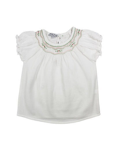 Meryl White Blouse