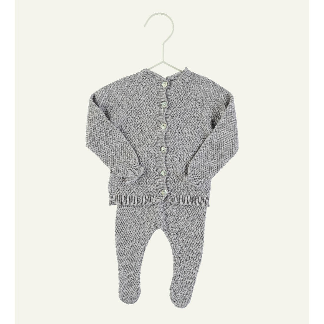 Grey Maui Reversible Knit Set