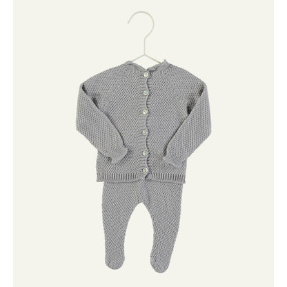 Grey Maui Reversible Knit Set