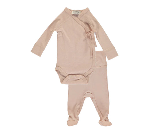 Newborn Gift Set - Body and Pants Pink