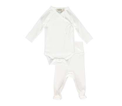 Newborn Gift Set - Body and Pants White