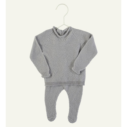 Grey Maui Reversible Knit Set