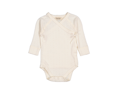 Pointelle Belita Newborn Set - Flour White