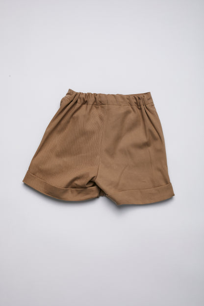 Tan Boys Shorts