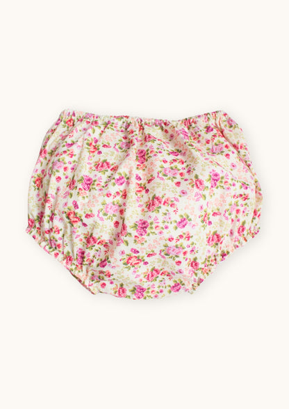 Liberty Lizzy Rose Magenta Bloomer Set