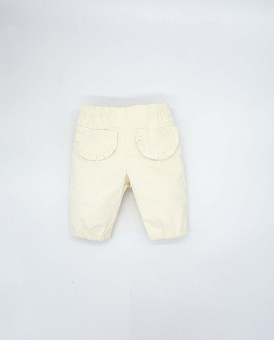 Beige Corduroy Pants