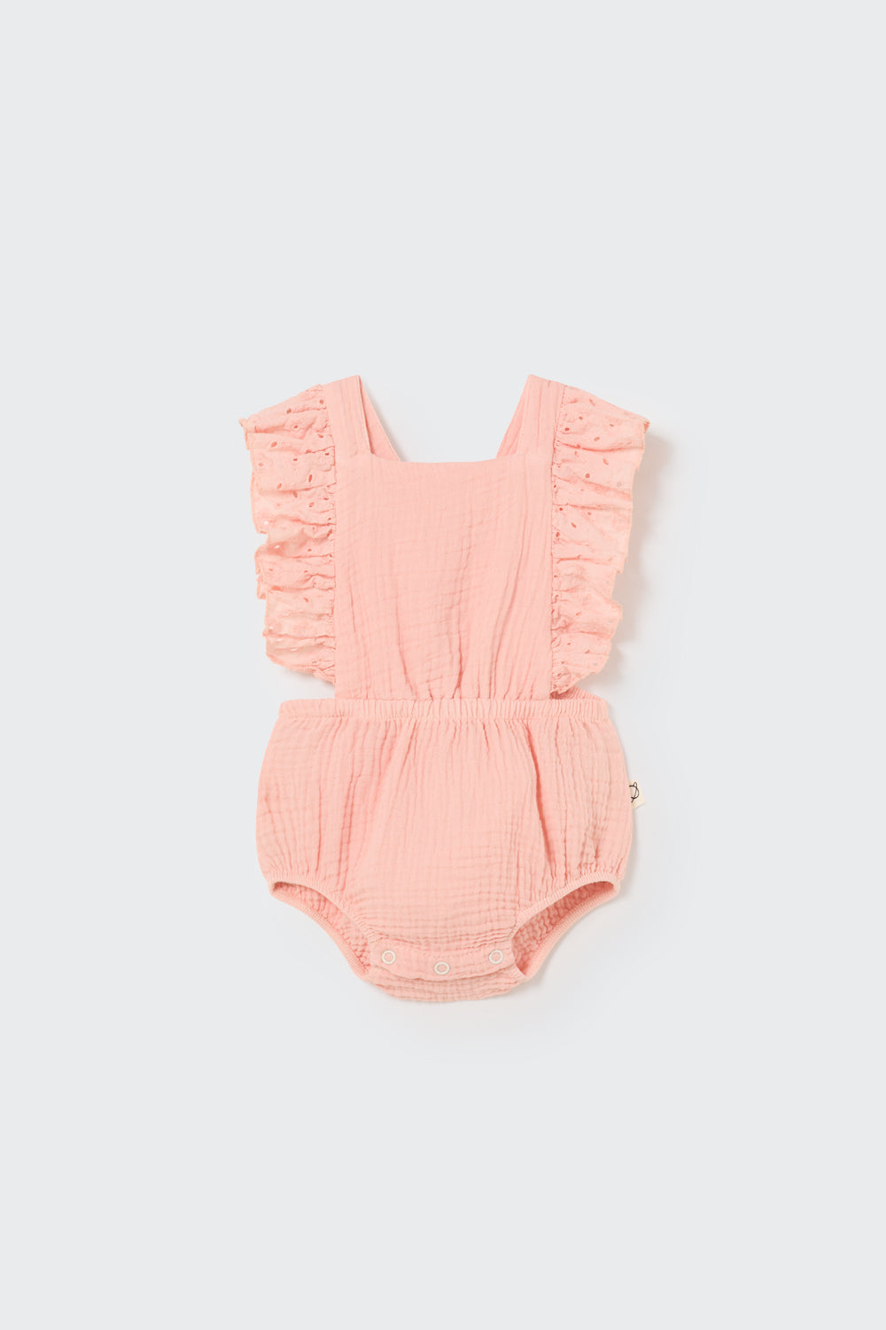 Crystal Pink Criss Cross Romper