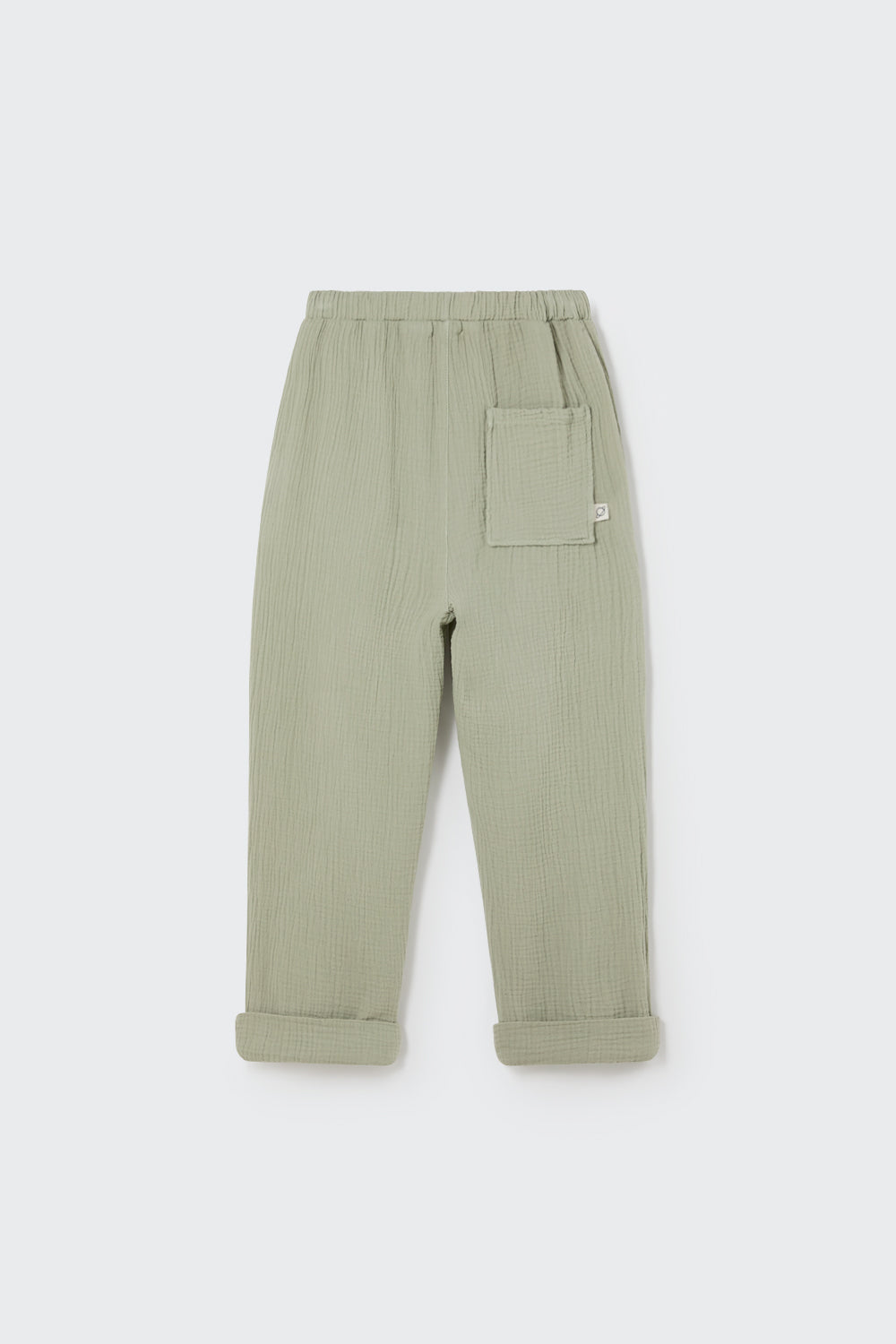 Soft Gauze Pants - Frosty Green