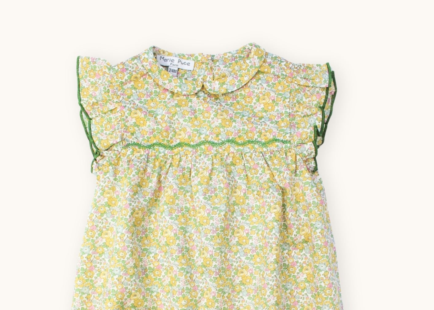 Gilda Romper - Liberty Betsy Ann Lemon