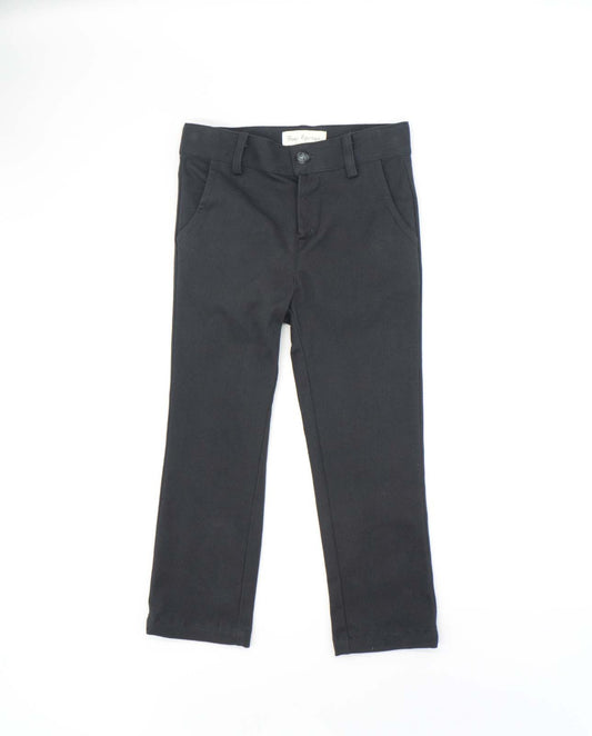 Grey Twill Boy Pants