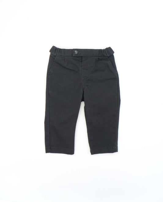 Grey Twill Baby Pants