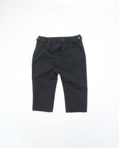 Grey Twill Baby Pants