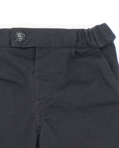 Grey Twill Baby Pants