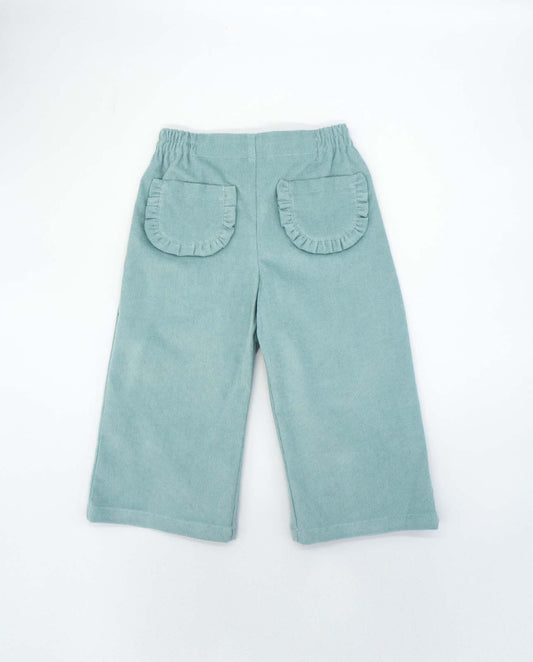 Mint Micro Corduroy Pants