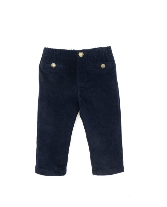 Navy Corduroy Pants