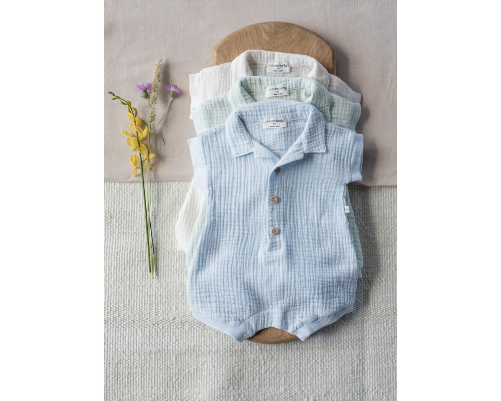 Vittorio Romper - Ecru