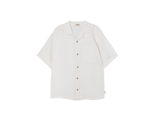 Soft Gauze Short Sleeve Shirt