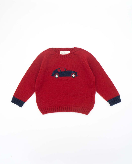 Red Car Sweater