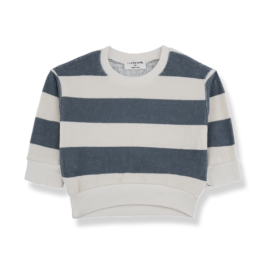 Stefano Terry Sweater - Petroleum