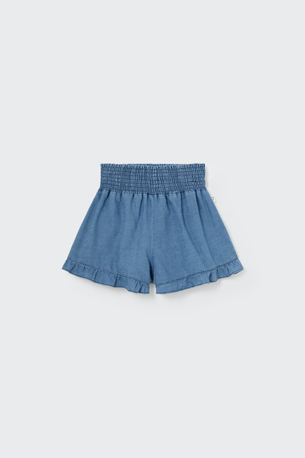 Twill Denim Shorts Set