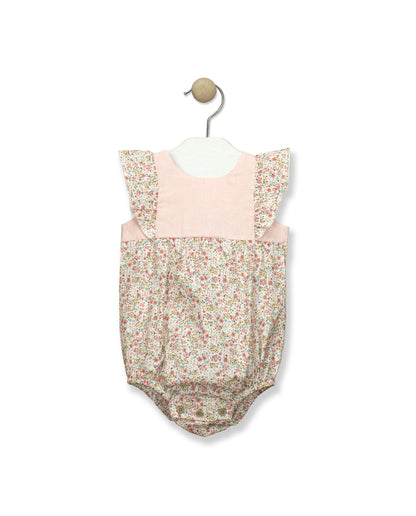 Floral Baby Girl Romper