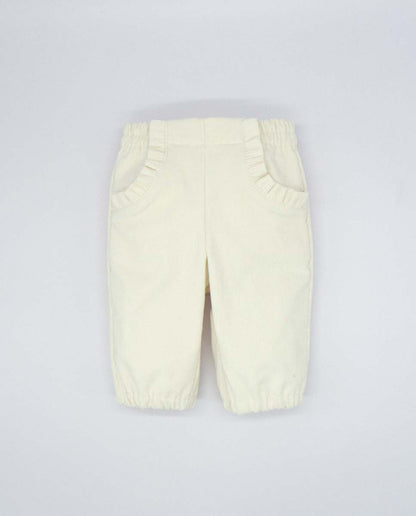 White Corduroy Pants