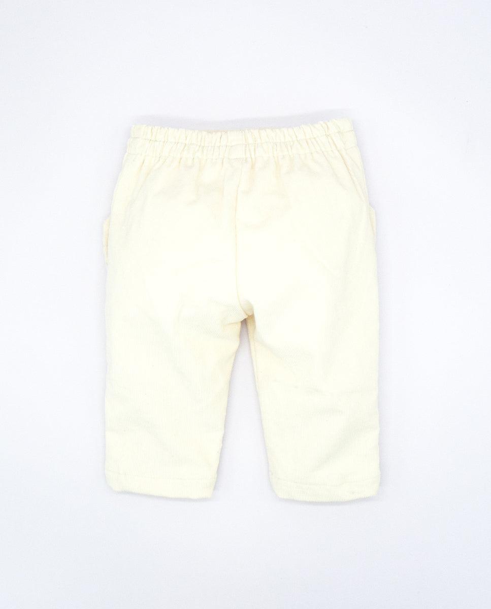 White Corduroy Pants