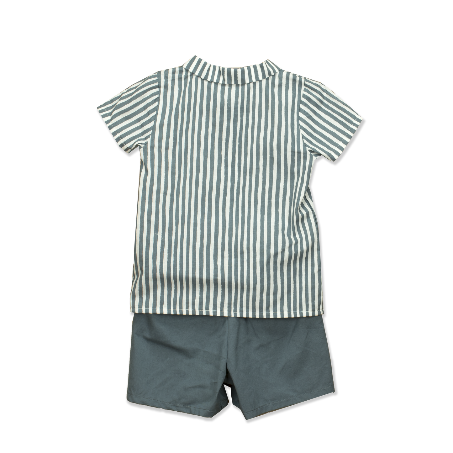 Baby Boy Striped Shorts Set