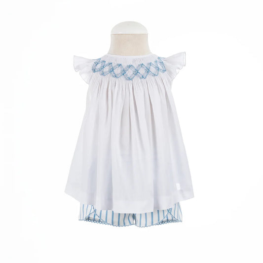 Smocked Batista Shorts Set